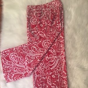 Ann Taylor Loft Wide Leg Cropped pants